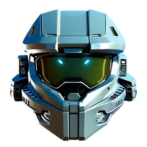 Master Chief Helmet Game Asset PNG 06132024 PNG