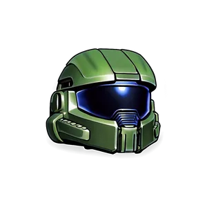 Master Chief Helmet Glossy PNG Qxc