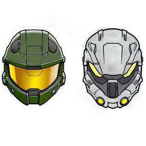 Master Chief Helmet Graphic Png 06132024 PNG image