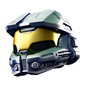 Master Chief Helmet Metallic PNG Sjn29 PNG