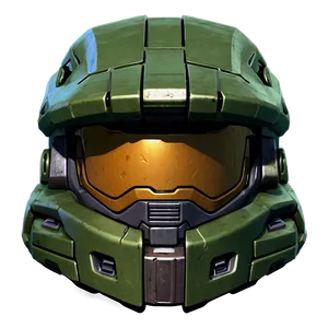 Master Chief Helmet Official Art PNG 06132024 PNG