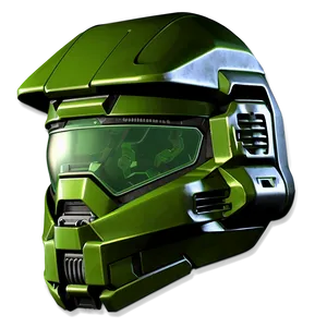 Master Chief Helmet Outline PNG 06132024 PNG