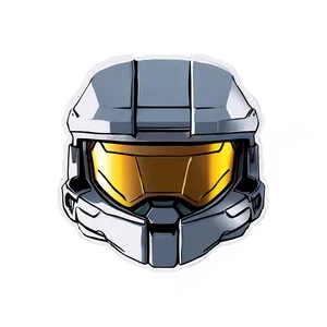 Master Chief Helmet Outline PNG Rfb85 PNG