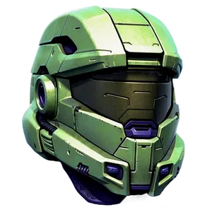 Master Chief Helmet Profile PNG Uri PNG