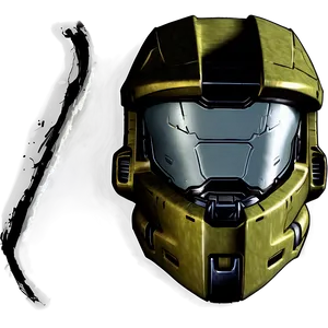 Master Chief Helmet Sketch Png Gav PNG image