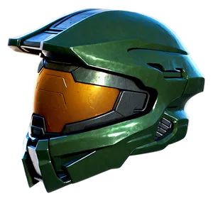 Master Chief Helmet Stylized PNG 06132024