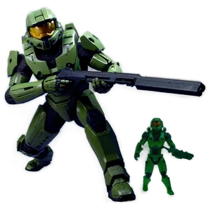 Master Chief In Battle Png 61 PNG image