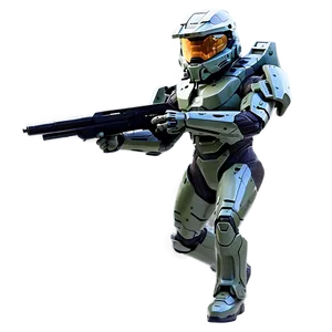 Master Chief Sci-fi Background Png Nul PNG image