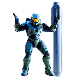 Master Chief Sci-fi Background PNG Qnw