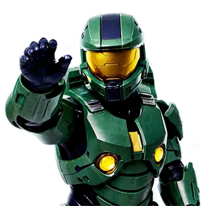 Master Chief Victory Pose Png Cwi14 PNG image