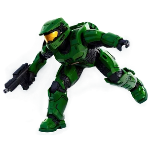 Master Chief With Plasma Grenade Png Qhp PNG image