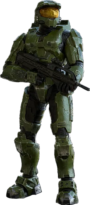 Master Chiefin Armor PNG image