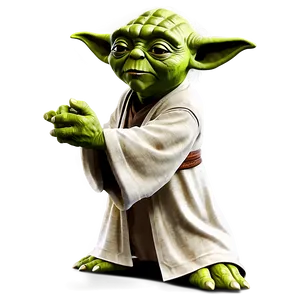 Master Yoda Cartoon PNG 05232024