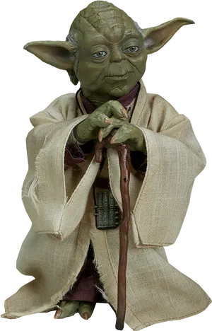 Master Yoda Figure Pose