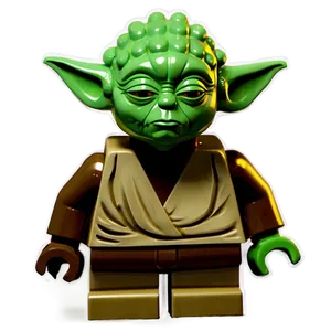 Master Yoda Lego Design Png Otg42 PNG image