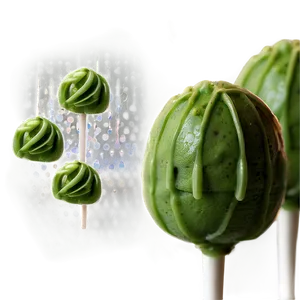 Matcha Cake Pops PNG 06272024