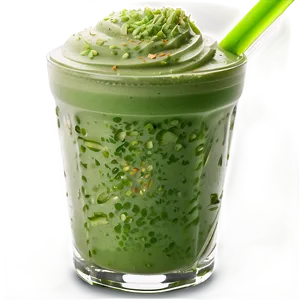 Matcha Milkshake PNG Fuj