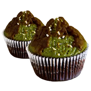 Matcha Muffin PNG Hng PNG