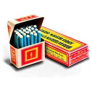 Matchbox Illustration PNG Tju