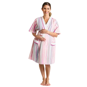 Maternity Nursing Robe PNG Dkn62 PNG