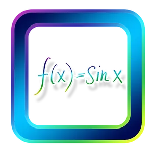 Mathematical Function Sine Icon
