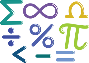 Mathematical Symbols Artwork PNG
