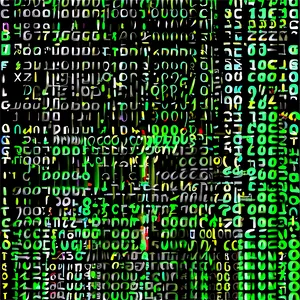 Matrix Code Background PNG Eno