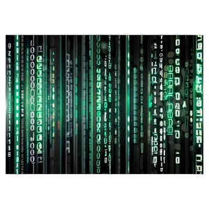 Matrix Code Cyber Network PNG 9 PNG