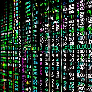 Matrix Code Cybersecurity PNG Bhp