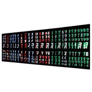 Matrix Code Digital Cipher Png 76 PNG image