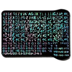 Matrix Code Digital Cipher Png Ojw93 PNG image