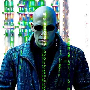 Matrix Code Virtual Landscape PNG Ohq PNG