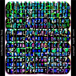 Matrix Code Virtual Matrix PNG 06252024
