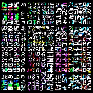 Matrix Code Virtual Text PNG 79