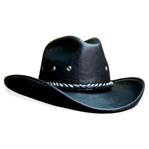 Matte Black Cowboy Hat Png Hpv46 PNG image