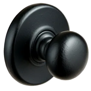 Matte Black Doorknob Png 39 PNG image