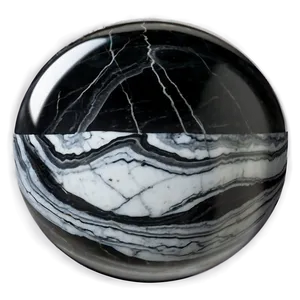 Matte Black Marble Look PNG Pod63 PNG