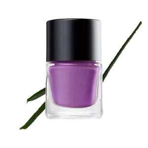 Matte Nail Polish Bottle PNG 06292024
