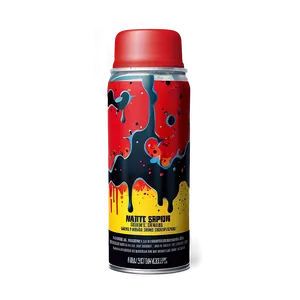 Matte Spray Paint PNG 26