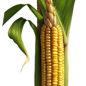 Mature Corn Stalk Png 06122024 PNG image