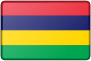 Mauritius Flag Graphic PNG image