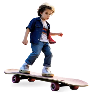 Max Skateboarding Stranger Things PNG 12 PNG