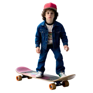 Max Skateboarding Stranger Things PNG Cuv PNG