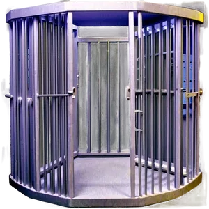 Maximum Security Prison Cell PNG 06202024 PNG