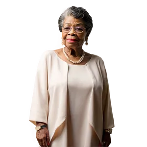 Maya Angelou Champion For Equality Png 06282024 PNG image