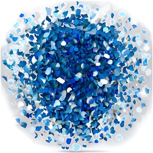 Maya Blue Confetti Burst Png 06262024 PNG image