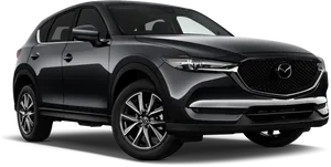 Mazda C X5 Black S U V Profile View PNG