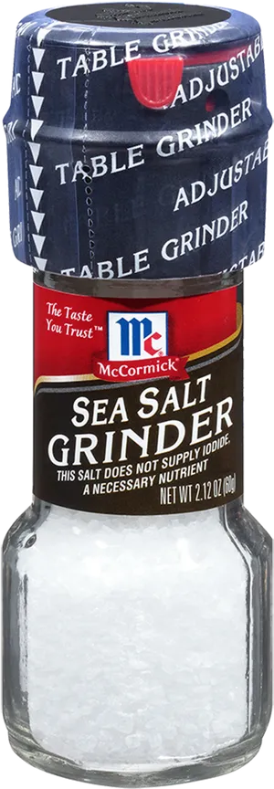 Mc Cormick Sea Salt Grinder Product Image