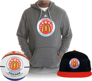 Mc Donalds All American Games Merchandise PNG image