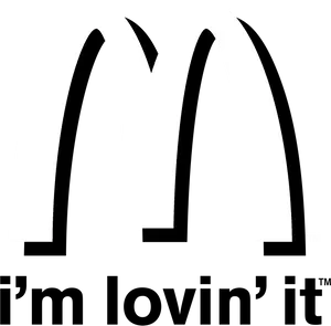 Mc Donalds Iconic Golden Arches Logo PNG image